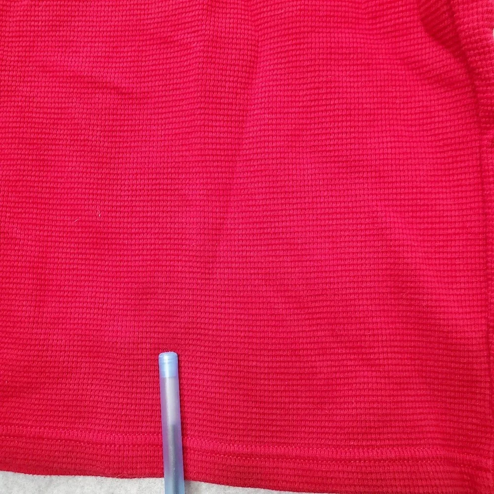 Polo Ralph Lauren Men Sleepwear Large Red Logo Embroidered Waffle Knit Thermal